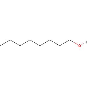 Structure formular image of Octanol