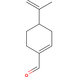 Structure formular image of Perillaldehyde