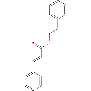 Structure formular image of Phenethyl Cinnamate