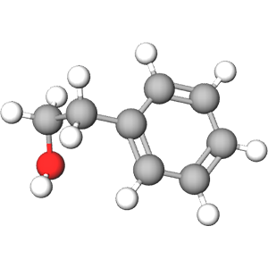 3D model image of Phenyl Ethyl Alcohol