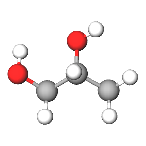 3D model image of Propylene Glycol