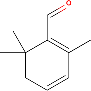 Structure formular image of Safranal