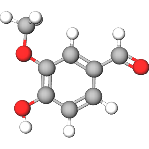 3D model image of Vanillin